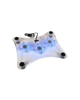 USB-powered cooling pad With 3 Fans