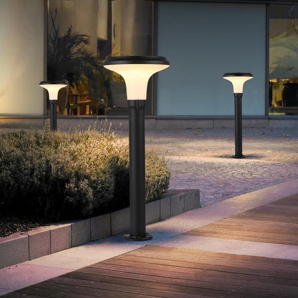 LED Solar Bollard Light 2W/Light Mixing, With Remote