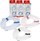 Cushion Traveller Folding Soft Padded Potty Seat, PP, Blue or Pink, 37.5x32cm-1
