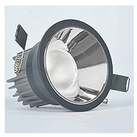 LED COB Recess Light 7 Watts Warmwhite Silver OP