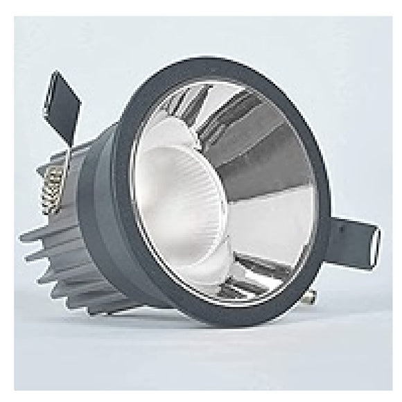 LED COB Recess Light 7 Watts Warmwhite Silver OP