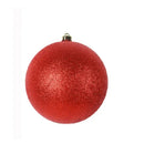 20Cm Glitter Plastic Ball, Gold, Silver, Red, Blue-3