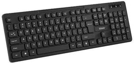 Computer Keyboard Ps2 Light Wave Black
