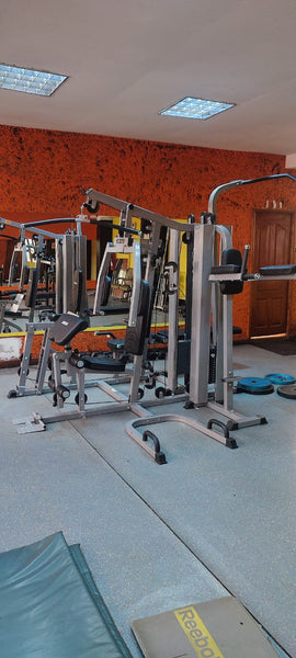 JX-1600 MUTISTATION SEVEN USER STRENGTH MULTI-GYM EQUIPMENT IFx - 0
