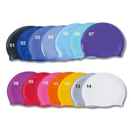 Swim Cap Ez Life Red,Yellow,Green,Blue,Silver,Violet