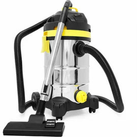 WINNING STAR Dry & Wet 1600W Vacuum Cleaner 25L Stainless Steel