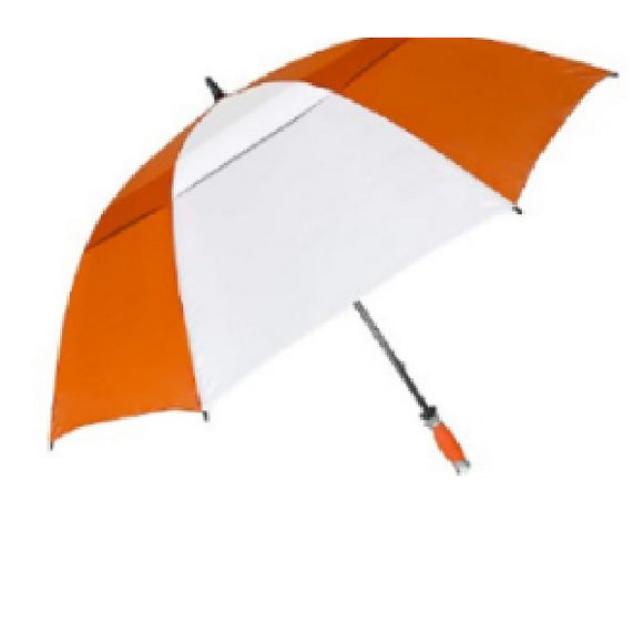 Straight Handle Umbrella, Purple and White, Pink and White,Orange and White, Blue and White, 1 Meter