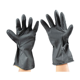 Sun Brand Xl Gloves, Rubber, Black Color Outside, Orange Inside, Approx 1 Foot Long, Medium Duty, 150 – 170 Grams