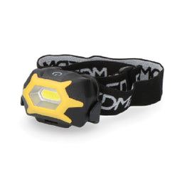 Led Headlamp With Single Function, Uses 3Xaaa Batteries Black
