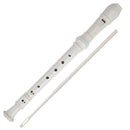 Black or Ivory Recorder With Cleaning Stick-2