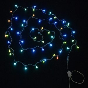 Led Ball Light String 17Mm 5M Win Win Rgb