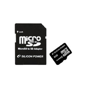 Micro Sd Card 8Gb Silicon Power