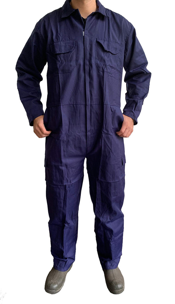 Overalls, With 4 Pockets Tetrex Material Navy Blue
