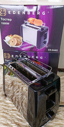 Edenberg 2‑Slice Pop‑Up Toaster 1000W Stainless Steel-2