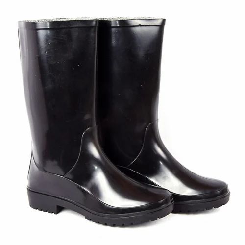 Basic Gum Boots 5 Black, White