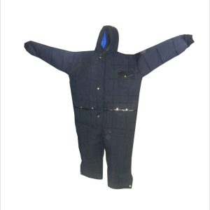Polycotton Coverall Classic Large Navy Blue