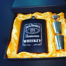 Stainless Steel Liquor Whiskey Flask With Funnel And Stylish Gift Box-4