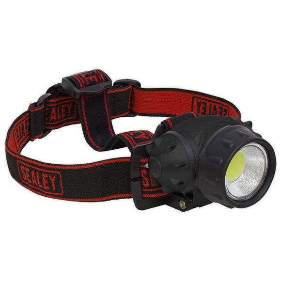 Plastic Led Head Torch – 3W Cob Led