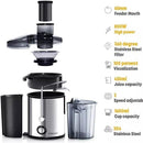 Sokany Juicer SK 4000 800W Juice Extractor-4