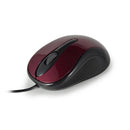 USB Viva Red-Optic Mouse 1000Dpi, 1200Dpi Cliptec-1