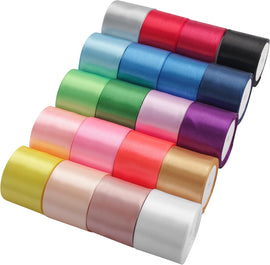 Satin Ribbon Width : 0.75Cm, 25 Yards/Roll - Sallys Home