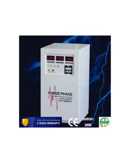 SBW33 - 20KVA Automatic Voltage Regulator – 400V 3Ph In/Out 20Kva - 3Phase Win - Sallys Home