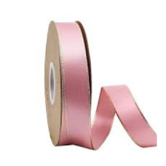 Single Side Polyester Ribbon 15mm, 25 Yards, 16 Colour Selection - Sallys Home
