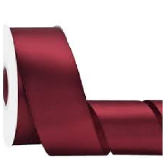Single Side Polyester Ribbon 15mm, 25 Yards, 16 Colour Selection - Sallys Home
