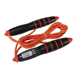 SKIPPING EXERCISE JUMP ROPE WITH COUNTER - ORANGE - Sallys Home