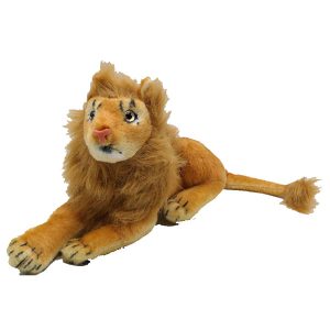Soft Toy Pausing Lion 30cm Length - Sallys Home