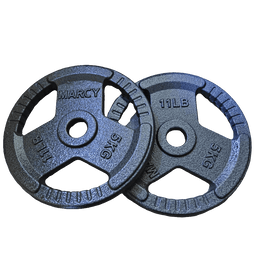 STANDARD CAST IRON TRIP GRIP BARBEL PLATE PAIR - Sallys Home