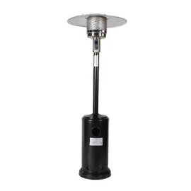 Standing Gas Patio Heater Mushroom Type Iron, Black - Sallys Home