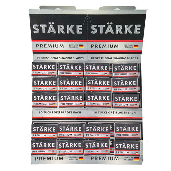 Starke Shaving Blades Pack – 20 Tucks of 5 (Total 100 Blades) in Hanging Card - Sallys Home
