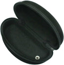 Sunglass Case Black Embossed Hard, With Silver Ruby Sports On It - Sallys Home