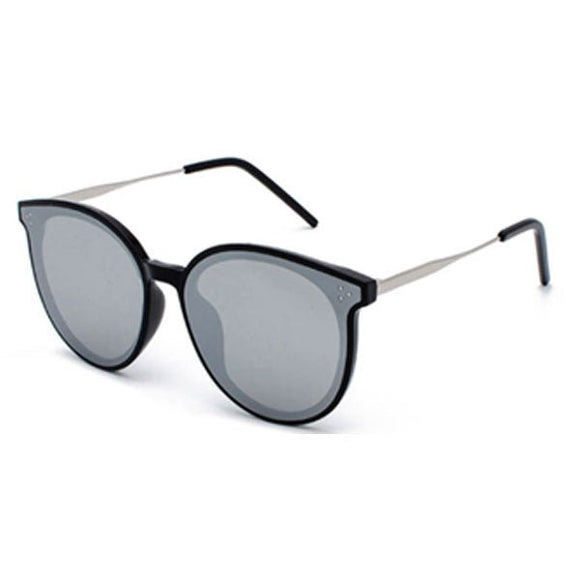 Sunglass Metal Frame With AC Lens, Gray Frame, With Case - Sallys Home