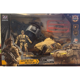 Super Military Toy Play Set, With Soldier In Window Box - Sallys Home