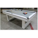 Import Commercial Pool Table 7ft, With Grey Velvet Play Surface, 25mm Metal Support Under Table, With Full Accessories-1
