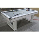 Import Commercial Pool Table 7ft, With Grey Velvet Play Surface, 25mm Metal Support Under Table, With Full Accessories-2