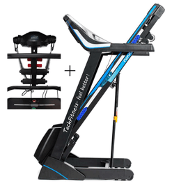 Tech Fitness T Series with Shock Mitigation 3.5HP Treadmill 16km/h with 15 Levels Incline KFx - Sallys Home