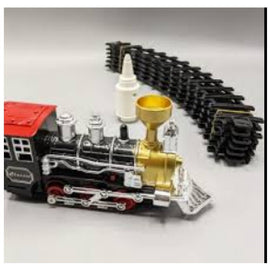 Toy Train With Light, 4 Type Sound & Smoke In Window Box Packing - Sallys Home