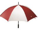 Umbrella 120cm Straight Silver Handle, 8 Panel, Red/White, Green/White, Blue/White, Maroon/White, Orange/White - Sallys Home