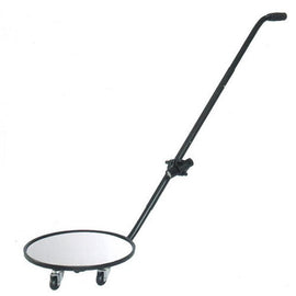 Under Vehicle Search Round Mirror, 30Cm Dia, In Black Carry Bag - Sallys Home