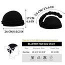 Unisex Baotou Hat Hair Protection – Black (Each in Zip Lock Bag) - Sallys Home