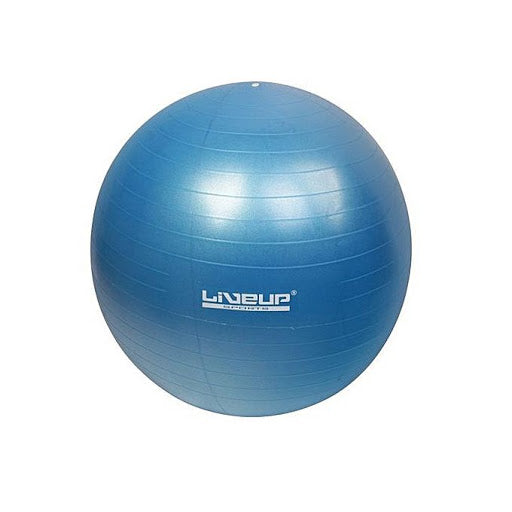 LIVEUP 55CM ANTI BURST SWISS EXERCISE BALL WITH FREE PUMP 800G