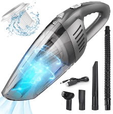 Vacuum Cleaner 120W – Lithium Rechargeable, Dry & Wet, 8000PA Suction - Sallys Home