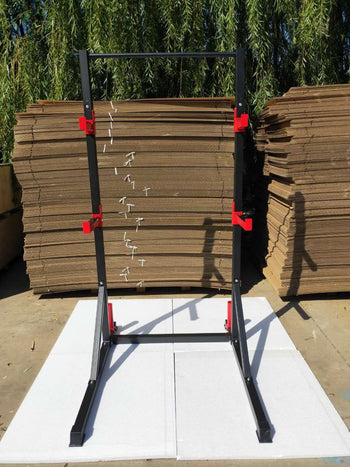 WEIGHT TRAINING LIFTING SQUAT RACK WITH CHIN UP - Sallys Home
