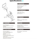 WNQ VENUS B2 Fashion Intelligent Spin Bike - Sallys Home